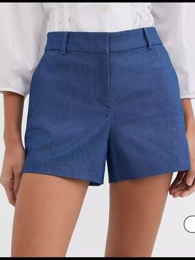Loft Riviera Shorts in Refined Denim, Size 8, NWT